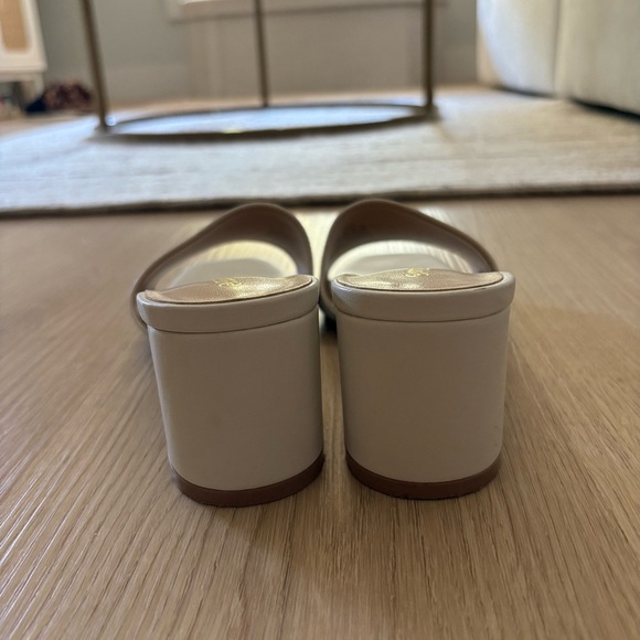 Women’s Low Block Chunky Heeled Mules/Heels - Picture 5 of 7